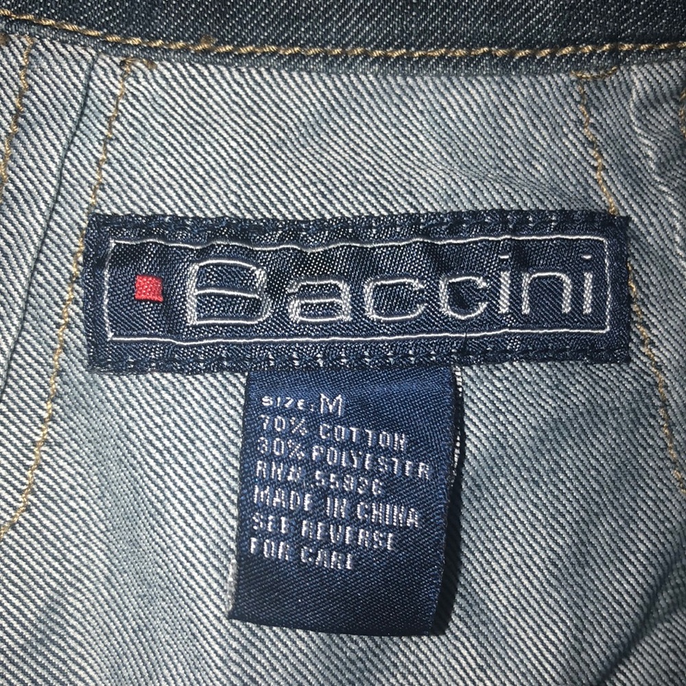 Baccini denim coat - Picture 3 of 6